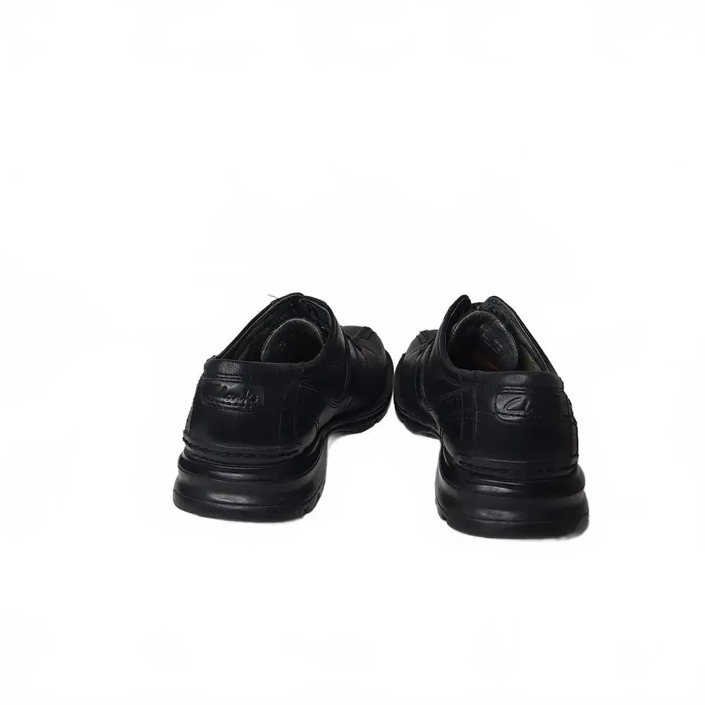Clarks Men's Black Leather Touring Oxford Shoes Size‎ 8.5